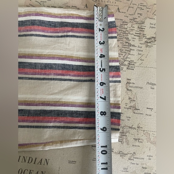 Mr Turk Striped Linen Pants Size XXL - Picture 7 of 10